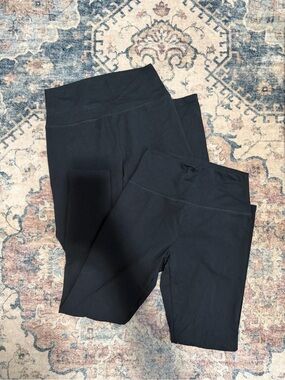 aerie Black High-Rise Leggings Set